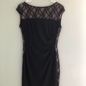 Black and Tan formal dress